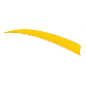Trueflight Shield Cut 5in Yellow Feathers - 100 Pack