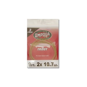 Umpqua Trout Tapered Leader 9'3 Pack