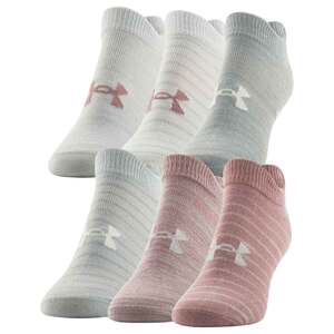 Under Armour Women's Breathe Lite Ultra Low 6-Pack Liner Socks