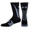 Under Armour Youth Undeniable Crew Socks - Black/Steel L Youth