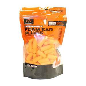 Walker's Disposable Foam Passive Earplugs - Orange