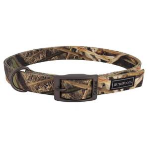 Water & Woods Shadow Grass Blades Patterned Dog Collar