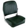 Wise Promotional Low Back Fishing Seat Boat Seat - Green - Green 19inX16inX18.5in