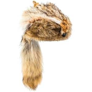 WYL E. Coyote Pelt with Face and Tail Hat